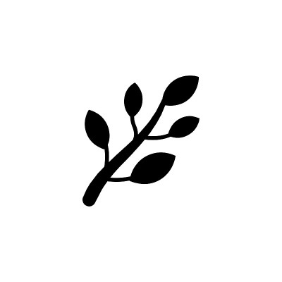 草矢量图标。孤立的作物，植物，分支扁平表情符号，表情符号-向量