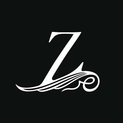 大写字母Z代表字母组合，标志和标志。美丽的饰品