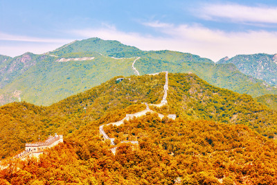 中国长城，“米地峪”段。