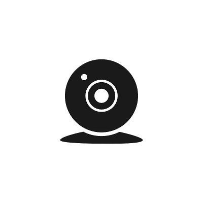 Webcam icon design template vector isolated