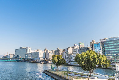 大阪市景-中之岛区-日本大阪