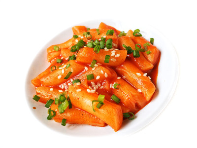 韩国食品隔离年糕