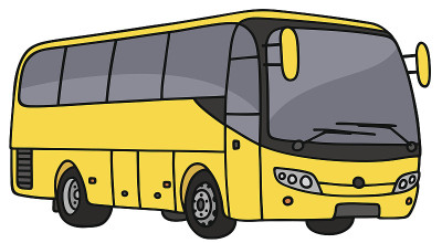 黄色的公共汽车