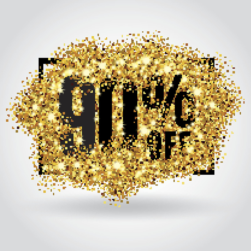 黄金销售90%