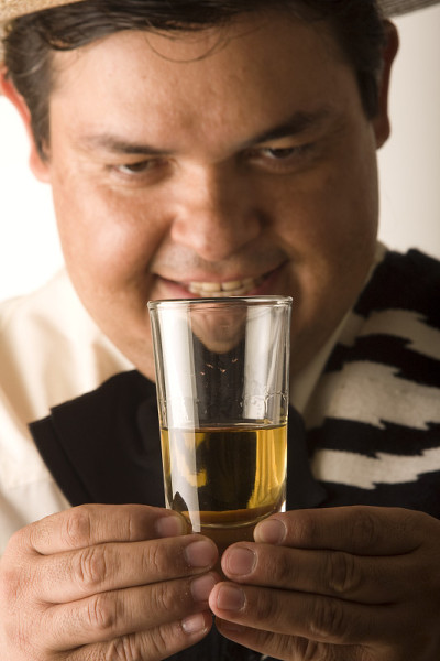 看到龙舌兰酒
