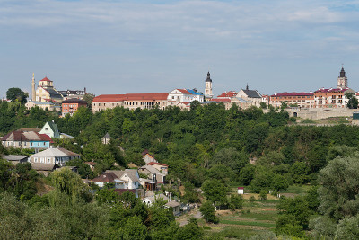 Kamianets-Podilskyi老城，乌克兰