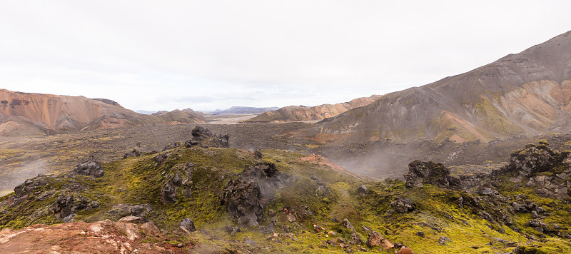 Landmannalaugar熔岩场，冰岛