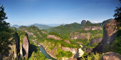 中国武夷山的风景