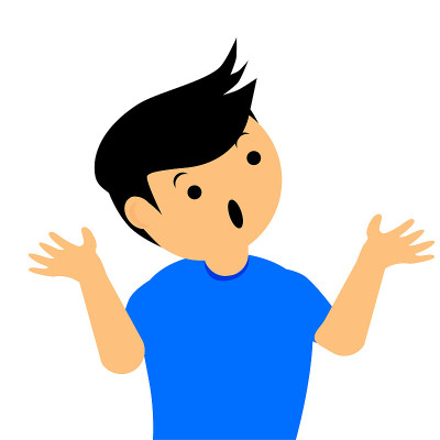 困惑的男孩