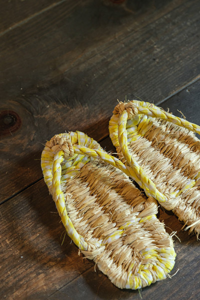 Waraji is Japanese tradtional straw sandals