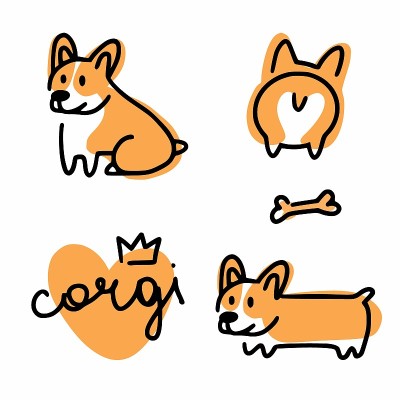 收集柯基犬
