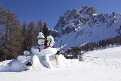 雪人一家