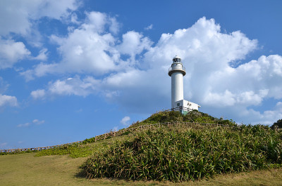日本最南端的Uganzaki灯塔