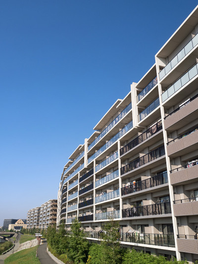 住宅区的大公寓