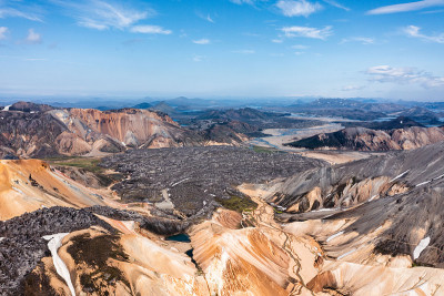 Laugahraun 和 Landmannalaugar
