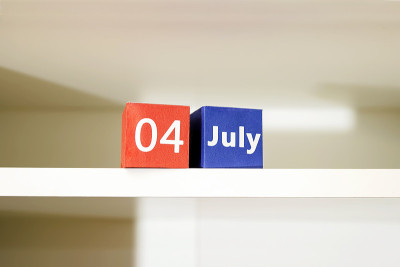 7月4日，美国独立日。
