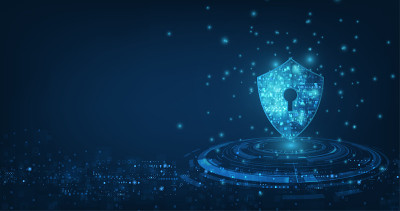 Abstract security digital technology background.pr