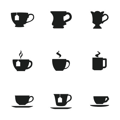 杯矢量图标