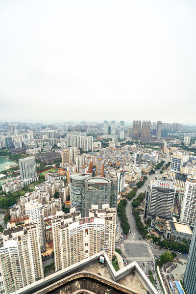 中国广西省省会南宁的城市建筑
