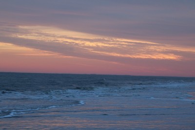 海上日落