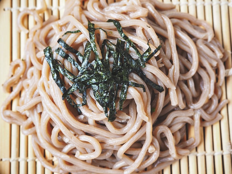 荞麦面日本食物