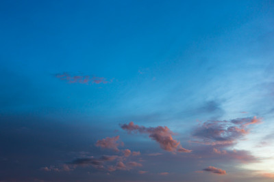 黄昏的天空