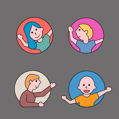 角色的人女孩
