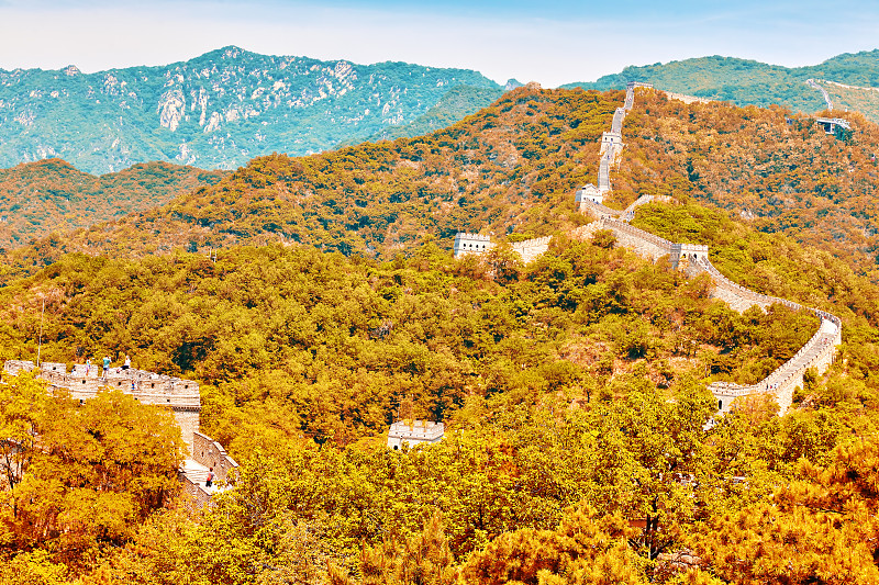 中国长城，“米地峪”段。