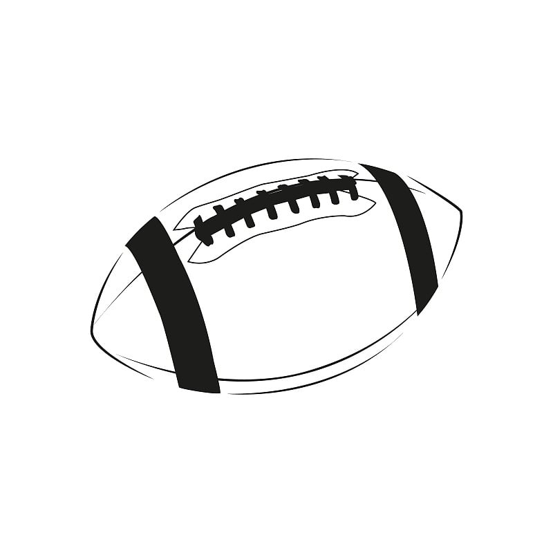 American football ball, great design for any purpo