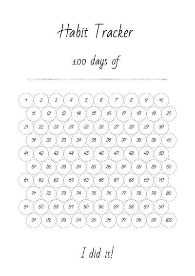 100天……