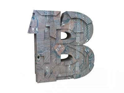 高科技字母B