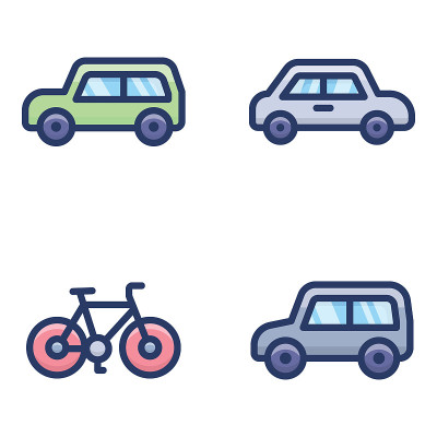 Vehicle Icons Pack