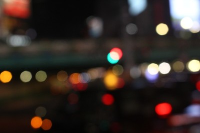 美丽的新宿夜景，东京，日本，亚洲