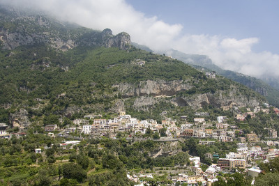 Positano hillside