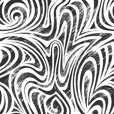 Abstract seamless pattern with linear waves. Grung