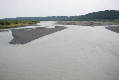 岛田和金谷之间的大井河