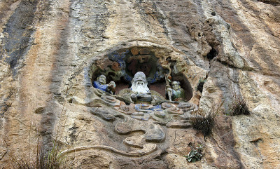 中国，昆明，龙门，西山
