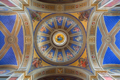 罗马 - 教堂 Chiesa di San Agostino（奥古斯丁）的冲天炉