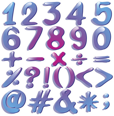 紫罗兰色的数字