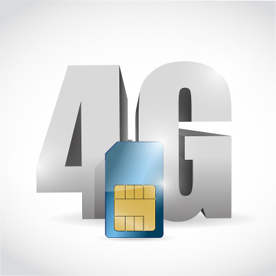 4G连接及sim卡插图设计