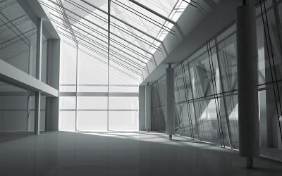 3 d的现代建筑
