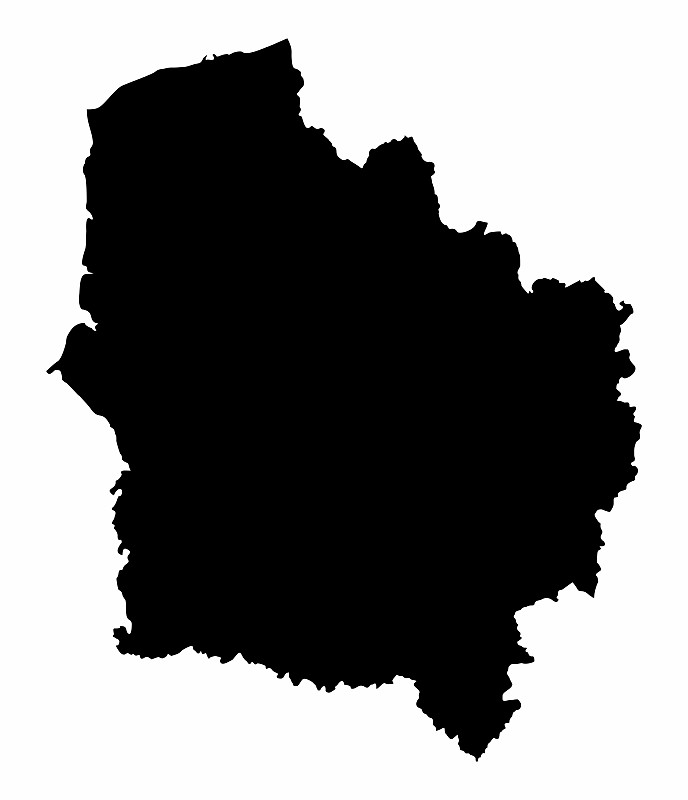 Hauts-de-France轮廓图