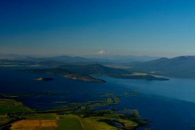 上克拉马斯湖和沙斯塔山