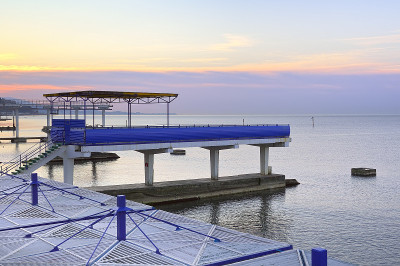 黑海海岸的早晨