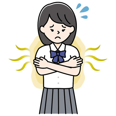 一个饱受腋臭和体臭之苦的高中女生