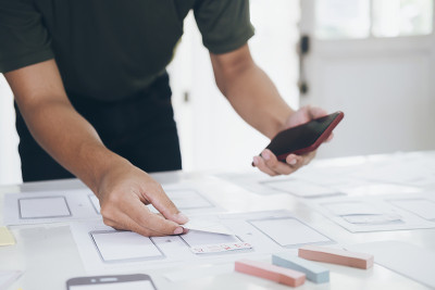 UX UI and Programming development technology.
