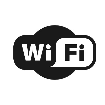 Wi - fi区域矢量图标。
