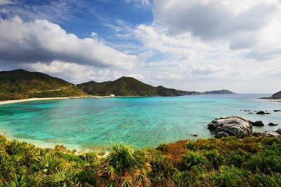 冲绳的阿仁海滩