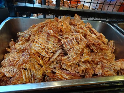 泰国市场上的食物