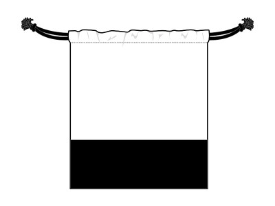 Drawstring Bag Design Vector
